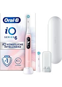 Oral-B Oral B Elektrische tandenborstel IO Series 6 N Magnet-technologie, display & reisetui mondverzorging roze