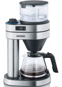 Severin Filterkoffieapparaat Café Caprice KA 5762, 1 l filter koffiezetapparaten zilver(kleur)