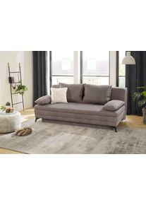 Jockenhöfer Jockenhöfer Gruppe Slaapbank Laurin geschikt als volwaardig bed, slaapfunctie en opbergvak/bedlade bruin, slaapbanken, Breedte ligoppervlak: 158 cm,