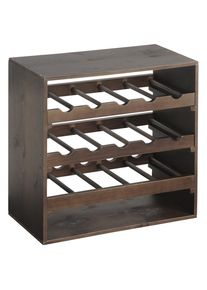 KESPER for kitchen & home KESPER for kitchen & home Wijnrek Wijnfles rek systeem, FSC-gecertificeerd dennenhout (1 stuk) wijnrekken beige