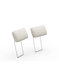 Sit & More sit&more Hoofdsteun Cadabra set van 2 (set) wit, toebehoren voor banken, 59 cm