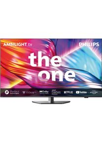 Philips Led-TV, 126 cm / 50", 4K Ultra HD, Smart TV led tv's zwart