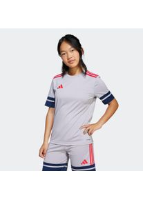 adidas Performance Voetbalshirt SQUA25 JSY Y jongens voetbalshirts maat 116 grijs