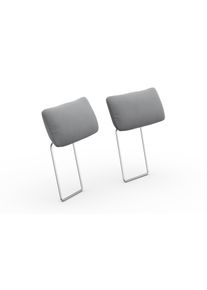 Sit & More sit&more Hoofdsteun Cadabra set van 2 (set) zilver(kleur), toebehoren voor banken, 59 cm