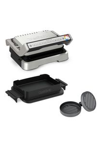 Tefal Contactgrill GC774HP OptiGrill 4in1 contact grills zilver(kleur)