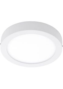 Eglo Opbouwarmatuur FUEVA-C Smart Home plafondlamp 30 cm ø, dimbaar, wittinten en kleuren instelbaar plafondlampen wit