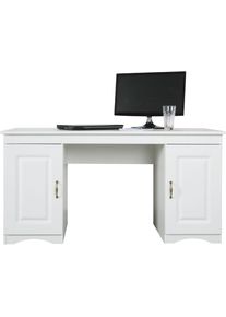 VOGL M&ouml;belfabrik Bureau HANS in landelijke stijl, keuze uit laden of deur, breedte 137 cm, made in germany bureaus wit