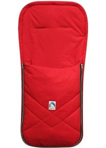 Heitmann Felle Voetenzak IJsbeertjes - zomervoetenzak lichte uitvoering, ideaal in de zomer, voor kinderwagen & buggy, wasbaar dames pantoffels rood