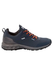 Jack Wolfskin Outdoorschoenen WOODLAND SHELL TEXAPORE LOW M heren wandel & trekkingschoenen maat UK 10 - EU 44,5 blauw