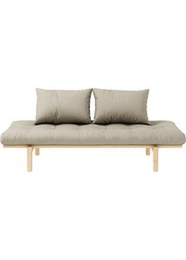 KARUP Slaapbank Pace van massief grenenhout, incl. futonmatras (set, 2-delig) bedden beige