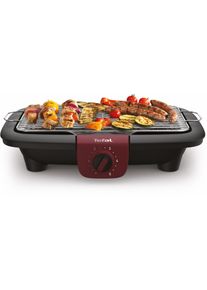 Tefal Tafelgrill EasyGrill Adjust, met water vulbare lekbak tegen rook en geuren vaatwasmachinebestendig rooster en druppelschaal, plaatsbesparend,