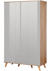 Andas Kledingkast Lund slaapkamerkast bestseller in Scandinavisch design Kledingkast met premium binneninrichting, breedte 120 cm kledingkasten grijs