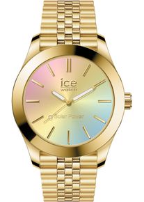 Ice Watch ice-watch Solarhorloge ICE steel - Small - SOLAR 3H Polshorloge, dameshorloge, roestvrijstalen armband, tot 10 bar waterdicht dames horloges
