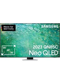 Samsung Led-TV GQ85QN85CAT, 214 cm / 85", 4K Ultra HD, Smart TV, Neo Quantum HDR, Neural Quantum Processor 4K, Gaming Hub led tv's zilver(kleur)