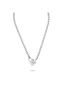 Liebeskind Berlin Ketting met hanger Sieraden cadeau roestvrijstalen halsketting The Love Bond dames kettingen zilver(kleur)