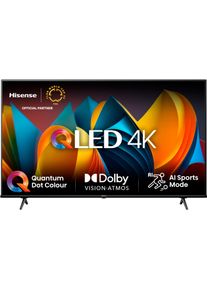 HISENSE QLED-TV 43E77NQ, 108 cm / 43", 4K Ultra HD, Smart TV, 4k uhd, qled smart tv's zwart
