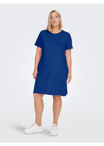 Only CARMAKOMA Mini-jurk CARMAY LIFE S/S POCKET DRESS JRS dames jurken maat L blauw