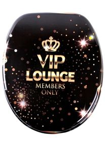 Sanilo Toiletzitting VIP-Lounge met soft-closemechanisme wc-brillen goud(kleur)