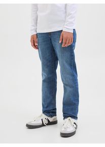 Jack & Jones Jack & Jones Junior Slim fit jeans JJIGLENN JJORIGINAL SQ 902 NOOS JNR jongens jeans maat 140 blauw