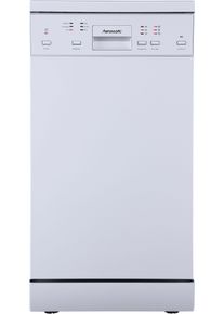 Hanseatic Vaatwasser HG4585D107610HW vrijstaande vaatwassers wit