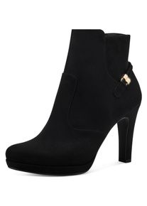 Tamaris Highheel-laarsjes met decoratief element op de hiel dames elegante laarsjes maat 35 zwart