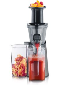 Severin Slowjuicer ES 3571 voor sappen, sorbets, marmelade en nog veel meer, met easy-clean concept sapcentrifuges grijs