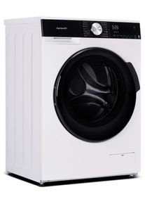 Hanseatic Wasmachine HWMM1714A2, 7 kg, Full Touch Display, Snelwasprogramma, Stoomfunctie voorladers wit