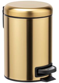 Wenko Tissue-emmer Leman (1 stuk) pedaalemmers goud(kleur)