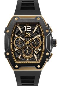 Ice Watch ice-watch Chronograaf ICE boliday - Steel - Large - CH Armbandhorloge, quartz, herenhorloge, siliconen armband, stopwatchfunctie heren horloges zwart