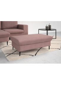 DOMO collection Zithocker Modica passend bij de serie, ook in ribfluweel hockers maat Fluweel-look paars