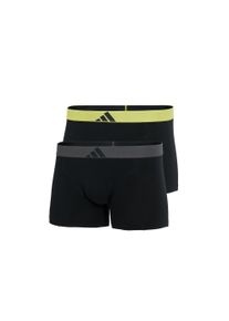 adidas Sportswear Trunk Active Flex Cotton Body elastische logoband, zonder opening, sportief design (Set van 2) dames slips maat M zwart