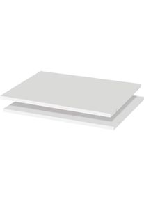 Home Affaire Plank Evergreen in een set van 2 accessoires wit