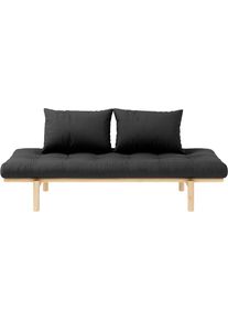 KARUP Slaapbank Pace van massief grenenhout, incl. futonmatras (set, 2-delig) bedden beige
