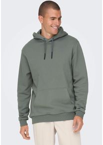 Only & Sons ONLY & SONS Hoodie ONSCERES HOODIE SWEAT NOOS heren hoodies maat M grijs