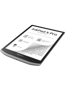 PocketBook E-reader InkPad X Pro DACH-Version, 10,3", Android, inclusief wacom stylus en beschermhoes met slaapcoverfunctie e-readers grijs
