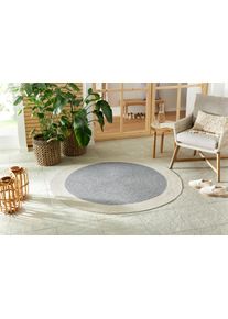 Hanse Home Vloerkleed Trenzado In- & Outdoor, Handmade-Look, Geweven, Weerbestendig, Balkon, Woonkamer moderne vloerkleden grijs