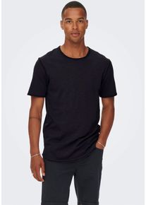 Only & Sons ONLY & SONS T-shirt ONSBENNE LONGY SS TEE NF 7822 NOOS heren t-shirts maat L zwart
