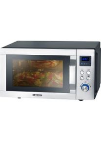 Severin Magnetron MW 7777 met 8 automatische programma's magnetrons zilver(kleur)