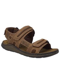 Josef Seibel Sandalen Maverick 23 , klittenbandschoen, comfort schoen, trekking sandaal zacht gepolsterd heren sandalen & slippers maat 47 bruin