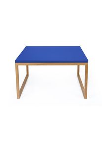 WOODMAN Salontafel Cubis, salontafel, bijzettafel in scandinavisch design, breedte 60cm, fsc salontafels blauw