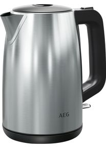 AEG Waterkoker K3-1-3ST Deli 3, 1,7 l waterkokers zilver(kleur)