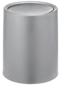 Wenko Tissue-emmer Atri met swingdeksel, 6 liter pedaalemmers grijs