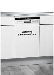 Hanseatic Semi-geïntegreerde vaatwasser HGTI4582C10T7736ES, 81,5 cm x 44,8 cm inbouw vaatwassers zilver(kleur)