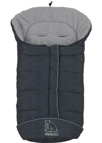 Heitmann Felle Voetenzak Eisbärchen - Wintervoetsak Copy fleece met fleece-voering, mummievorm mogelijk, voor kinderwagen, wasbaar dames pantoffels