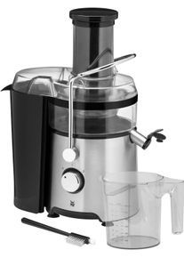 WMF Vruchtenpers Kult X, elektrische fruit- en groentesapcentrifuge van roestvrij staal, 500W, sapcentrifuges zilver(kleur)