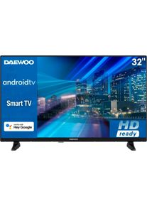 Daewoo DLED-tv, 80 cm / 32", HD ready, Android TV - Smart TV tv's zwart