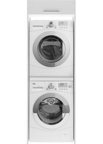 respekta Kast voor wasmachine Clara ombouwkasten wit