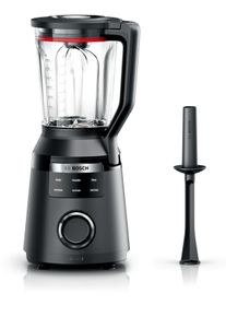 Bosch Blender VitaPower Serie 6 MMBD665B1, hoogvermogen mixer, 45.000 rpm, zwart 2l, 6 automatische programma's inclusief hete soep, stopper,