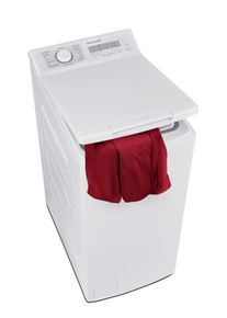 Hanseatic Wasmachine toplader HTW510C, 5,0 kg bovenladers maat - wit