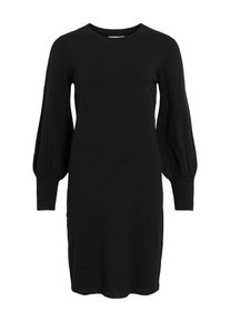Vila Gebreide jurk VIKERRY O-NECK KNIT DRESS - NOOS dames gebreide jurken maat M zwart